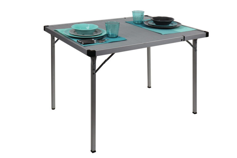 Stół kempingowy rozkładany, 94 / 129x70x70xm, rama aluminiowa