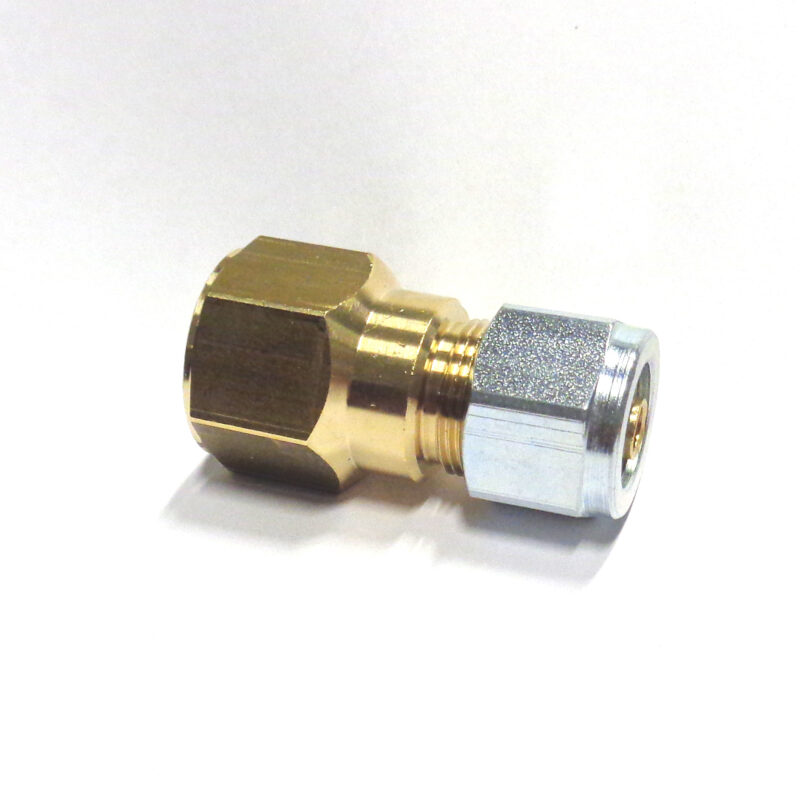 Złącze proste adapter JIC Hol. 3/4 UNF (1/2″ SAE)/FARO 8mm