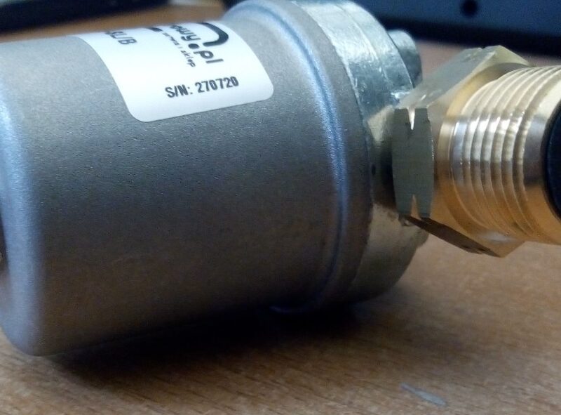 filtr F-701 SL/B prosty do butli z wkładem z włókna szklanego