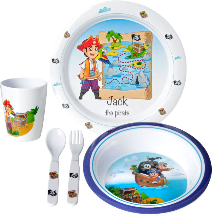 Zestaw obiadowy dla dzieci Jack Kids Boy 3+ – Brunner