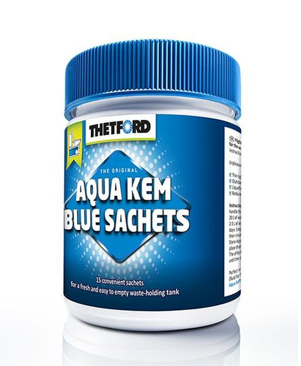 Saszetki kapsułki do toalet turystycznych Aqua Kem Blue Sachets – Thetford