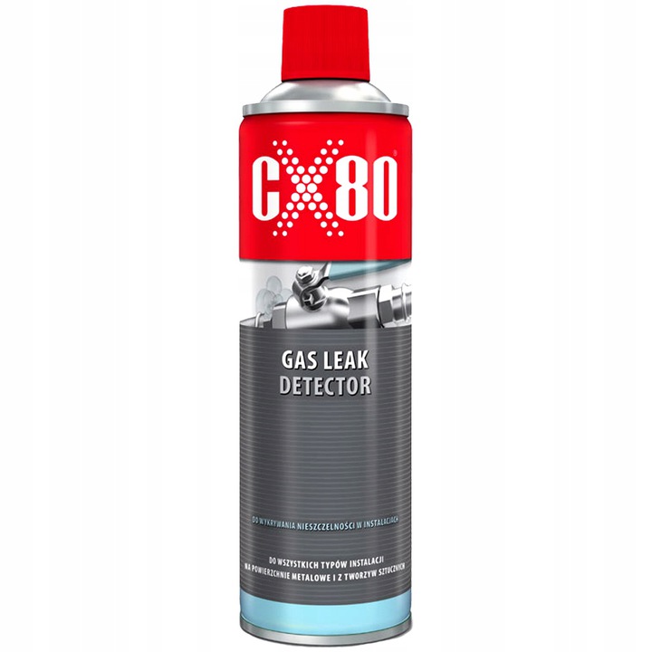 CX80 tester szczelności duospray gas leak detector 500ml
