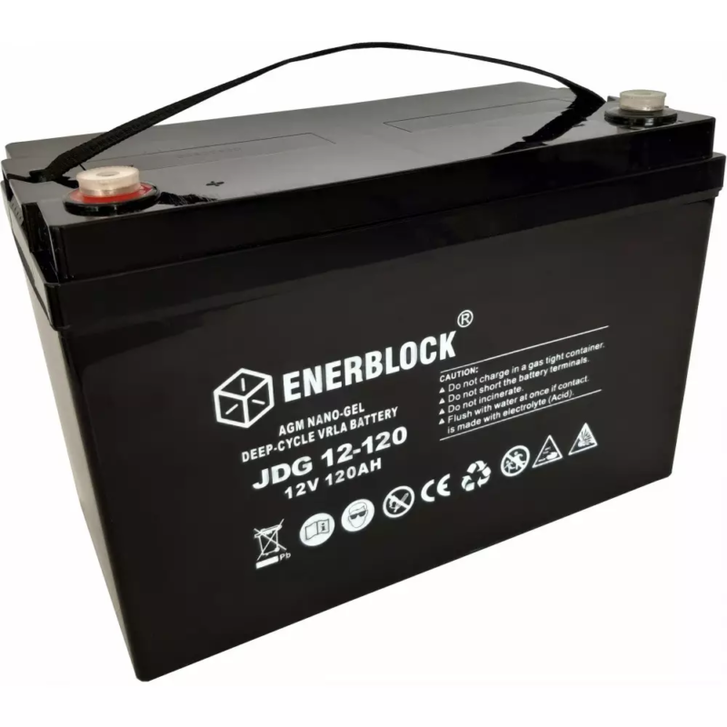 Akumulator AGM-GEL HYBRID 12V 100AH Enerblock