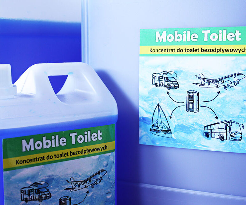 Płyn do toalet turystycznych 2w1 Mobile Toilet 5l