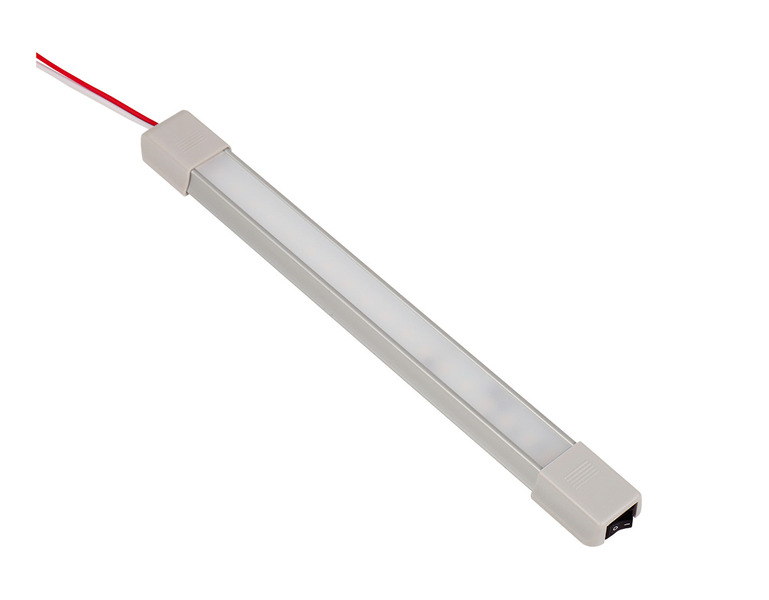 Led 12V aluminiowe światło liniowe z włącznikiem/wyłącznikiem, długość: 266mm, 18 diod LED
