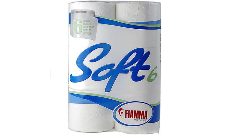 Papier toaletowy – Soft 6 rolek Fiamma