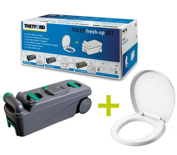 Zbiornik kaseta zestaw odświeżający do toalety C400 Fresh Up – Thetford