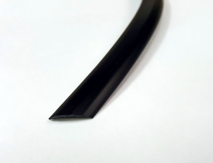 Klin ozdobny listew alu 1mb szer 12mm czarny