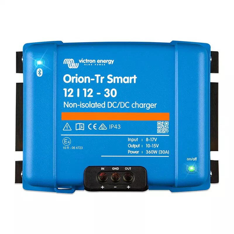 Orion-Tr Smart 12/12-30A NonIsolated DC-DC charger ładowarka DC-DC nieizolowany