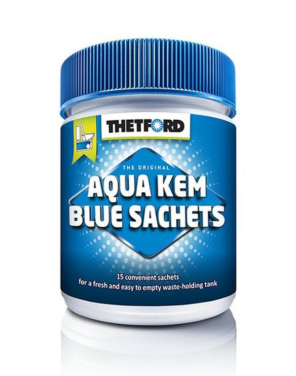 Saszetki kapsułki do toalet turystycznych Aqua Kem Blue Sachets – Thetford