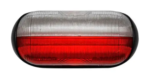 Lampa obrysowa biało/czerwona JOKON
